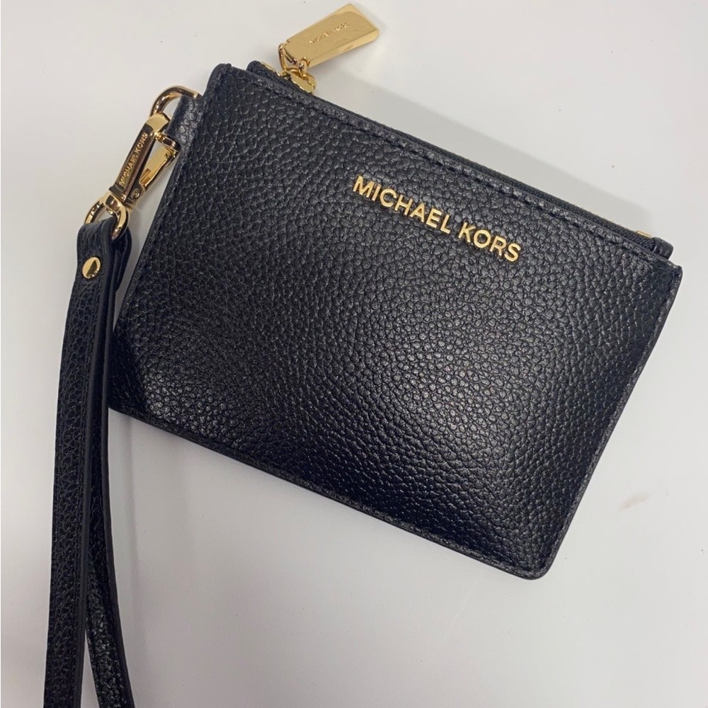 Michael Kors Black Wristlet